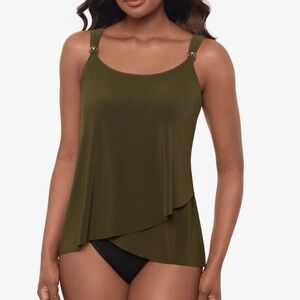 NWT!! Dazzle Tankini Top
